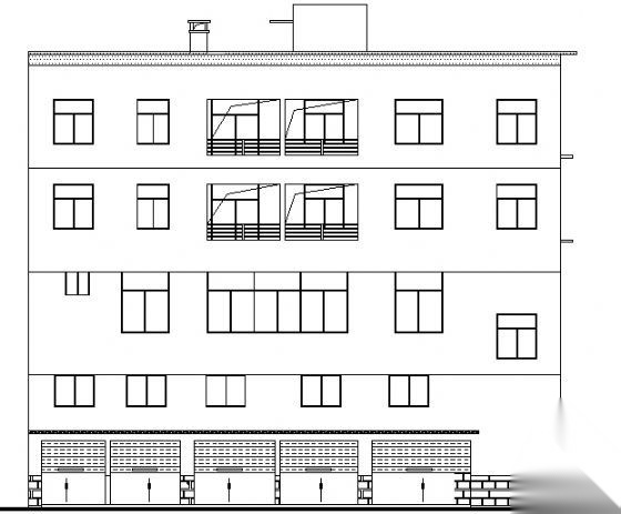 某不规则住宅建筑施工图