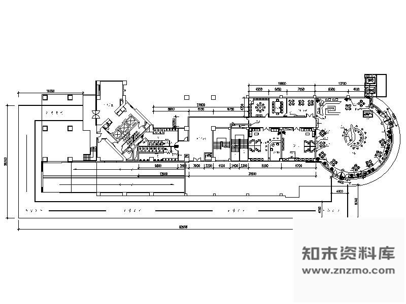 施工图某地产售楼处施工图含效果