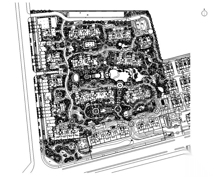 [江苏]高端公馆项目景观施工图（2016年最新独家）