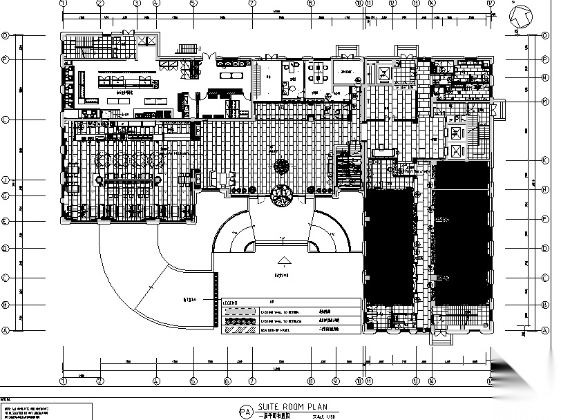 东吴酒店公区客房设计施工图（附效果图+设计方案文本） 客房