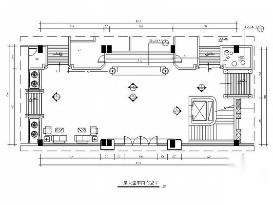 [东莞]休闲会所大堂室内装修图