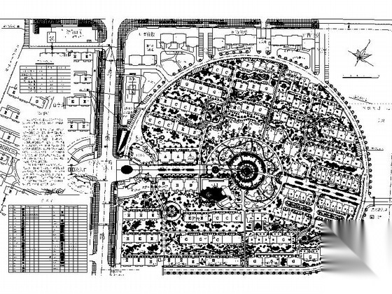 [宁波]滨江道路绿化带景观规划设计施工图