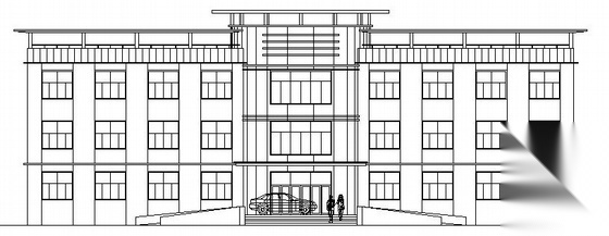 [徐州]某三层小型办公楼建筑施工图