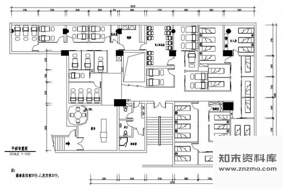 施工图某足穴按摩院设计施工图