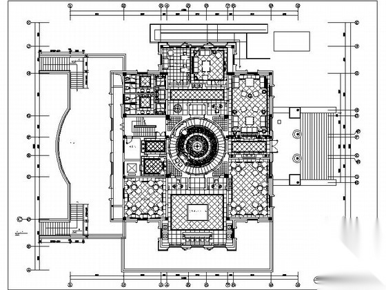 [浙江]高品质学区房售楼处设计CAD施工图（含效果）