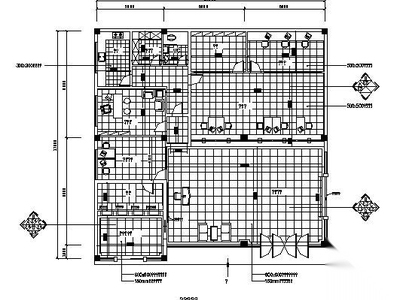 交通银行装饰施工图纸