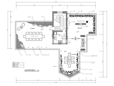 [河北]沈钧儒故居-3三层别墅室内装修CAD