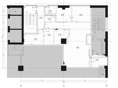 ​[天津]陆家嘴五星商务酒店施工图+效果图