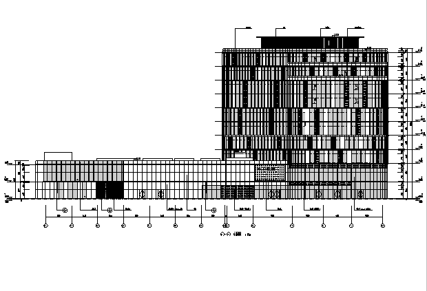 [上海]高层办公和商业建筑施工图（含全专业图纸）