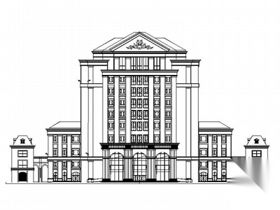 [浙江]知名医科大学图书馆设计施工图（知名设计院）