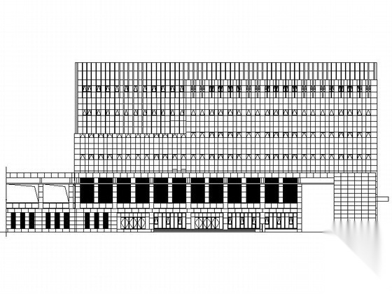 [江苏]展览馆建筑施工图（含效果图）