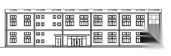 学校食堂建筑施工图