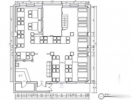 中式风格鱼馆装修工程CAD施工图（含效果图）