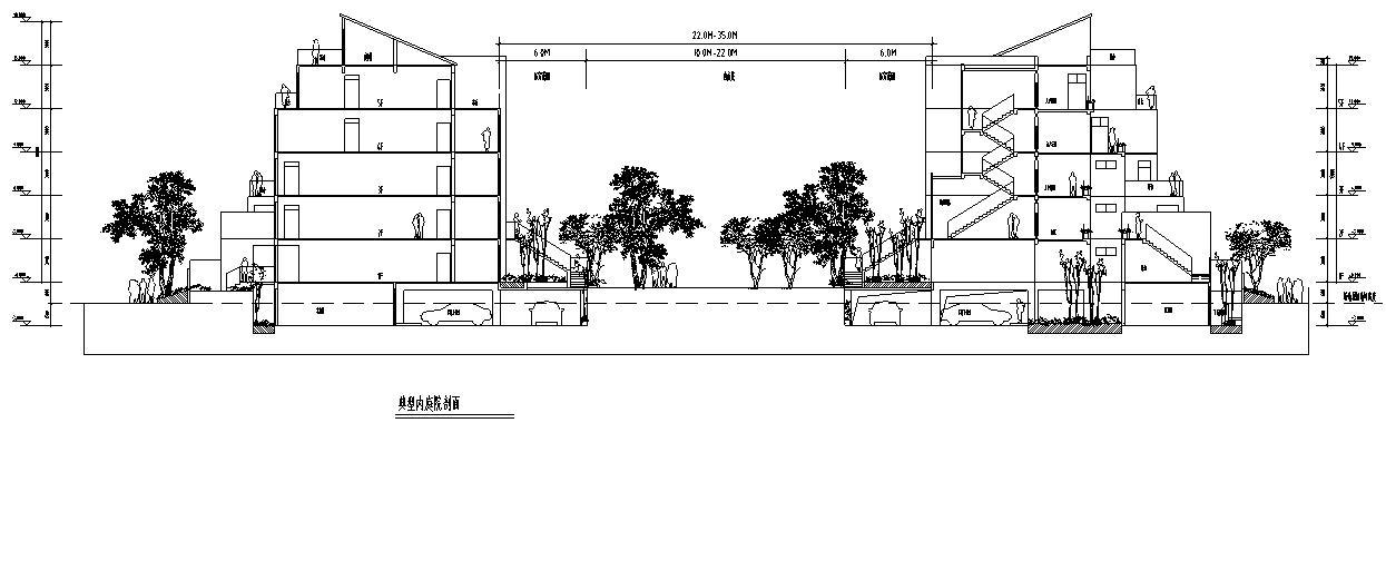 [浙江]小高层及花园式洋房建筑施工图（含商业）