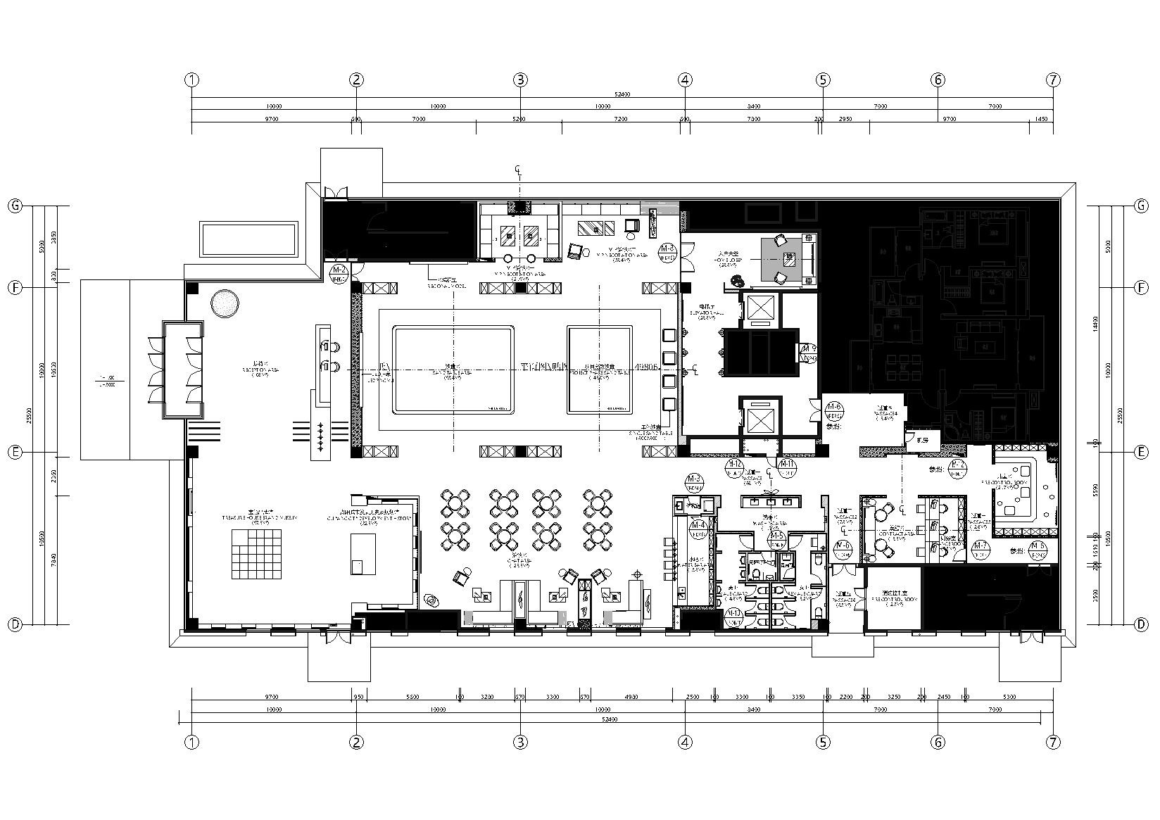 [贵州]宝能项目售楼处施工图+方案PPT+物料