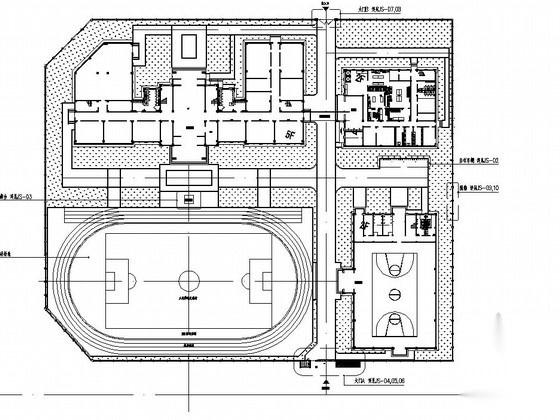 校园景观设计工程施工图