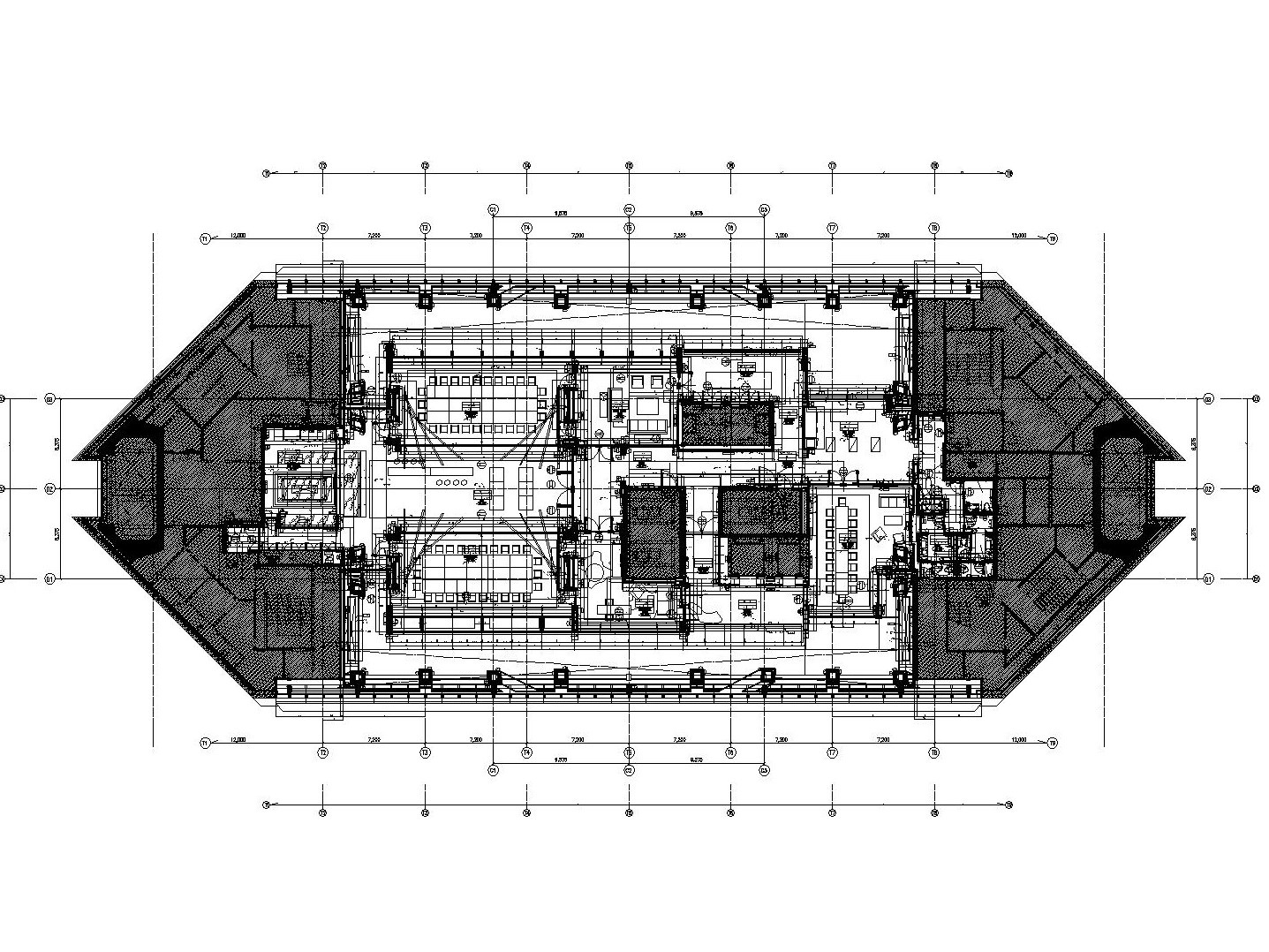 上海环球金融中心93层餐厅装修竣工图（附实景照片）