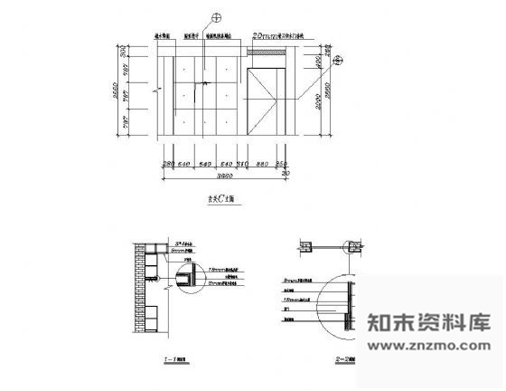 图块/节点别墅玄关详图