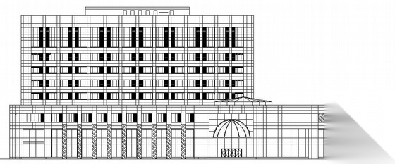 [内蒙]某市蒙医研究所建筑结构水暖电动力施工图