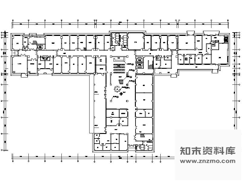 施工图四川某中医院装饰装修图