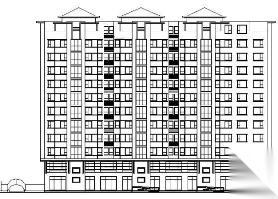 某十二层住宅楼建筑施工图