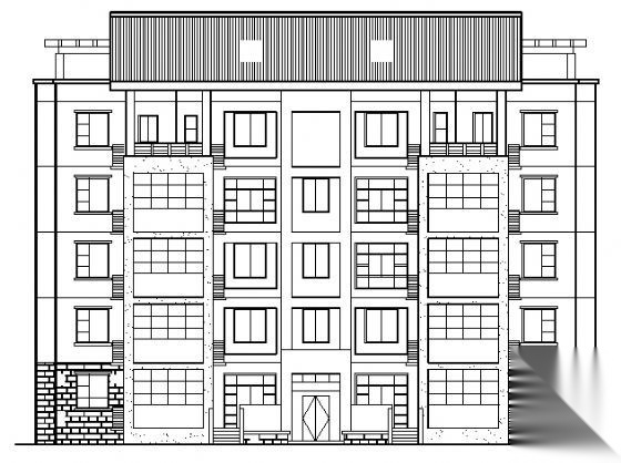 山西某住宅小区3栋住宅楼建筑结构施工图