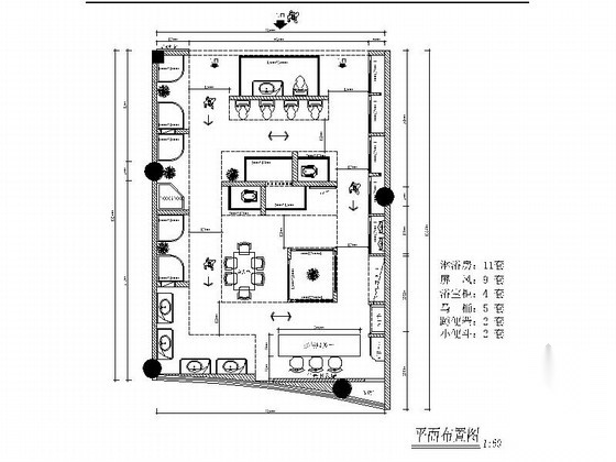 [赣州]时尚卫浴终端展厅施工图（含效果图）