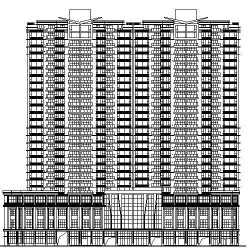 东莞市虎门都市华庭施工图