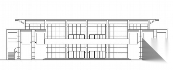 某学院食堂、多功能厅建筑施工图