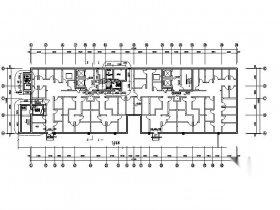 某住宅楼平战结合结建式人防工程建筑施工图