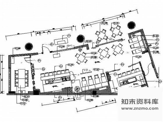 施工图五星酒店特色餐厅施工图