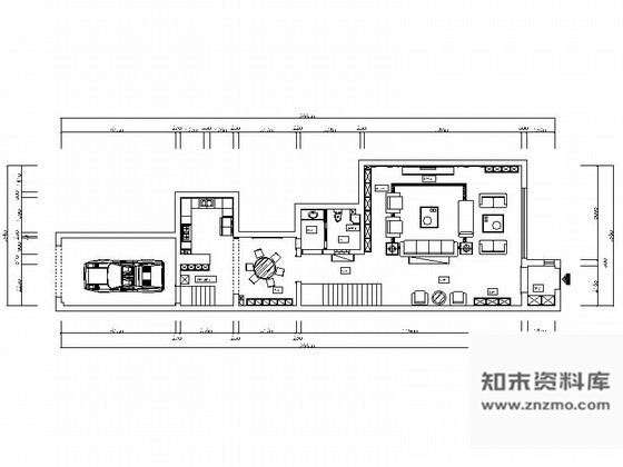 施工图银川300简欧风格三层别墅样板间装修施工图