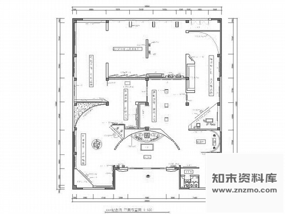 某展览纪念馆室内设计施工图含效果