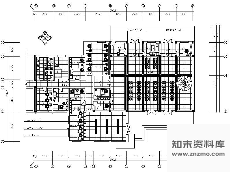 施工图新疆某县汽车客运站装修图含效果