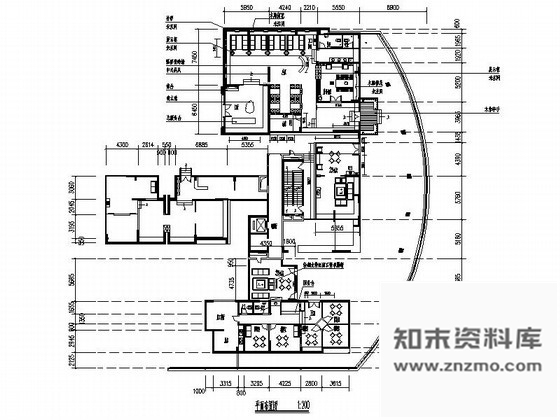 施工图云南民族特色茶楼室内施工图