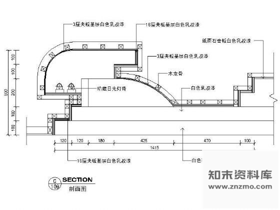 图块/节点西餐厅详图