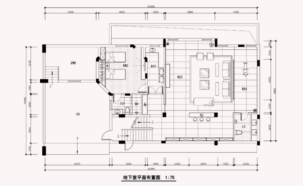 [广东]林总中式别墅住宅效果图及施工图