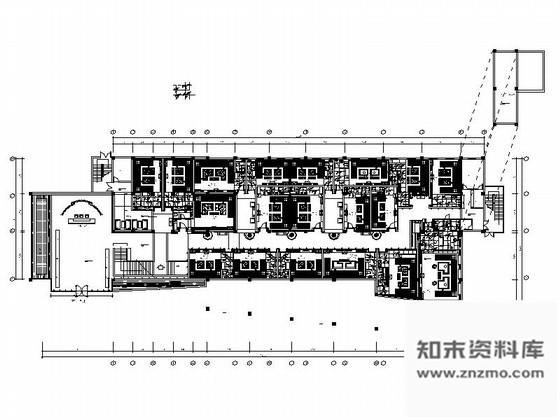 施工图淮南时尚豪华夜总会CAD施工图含效果图