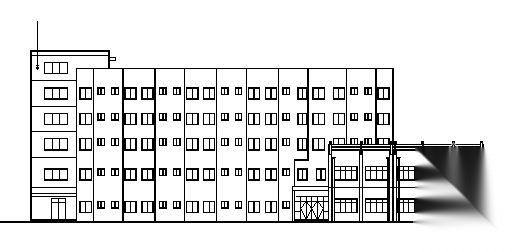 宁波某科技园区五层食堂综合楼建筑施工图