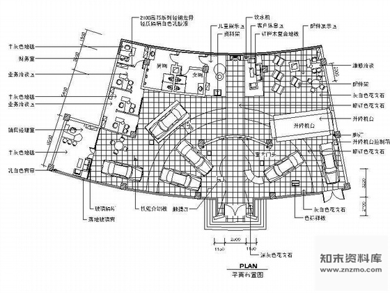 某汽车展厅装修图