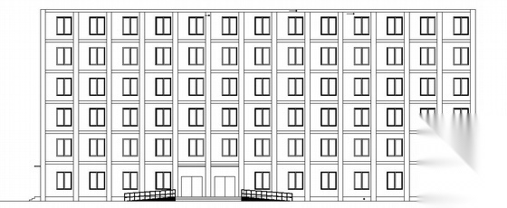 某六层学生公寓建筑结构 计算书 施工图