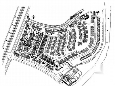 [成都]某居住区局部景观工程施工图