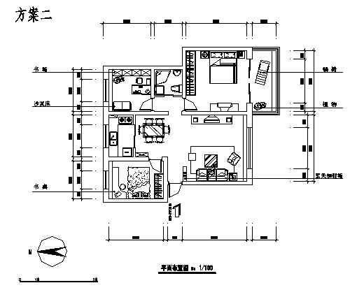 某住宅家装图 平层