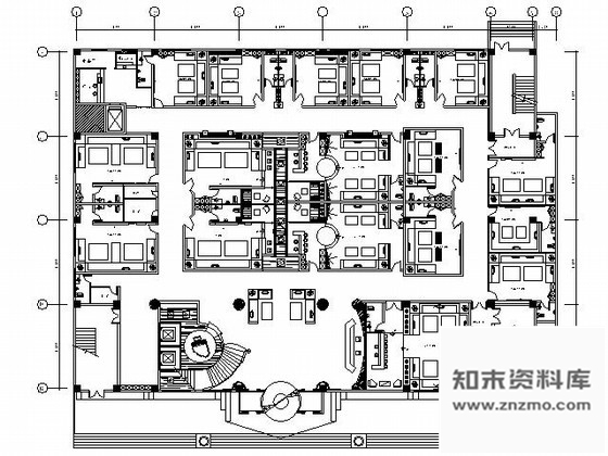 施工图山东某双层豪华夜总会设计施工图