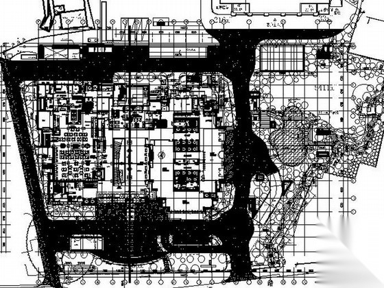 [上海]极致国际化大厦室外设计施工图