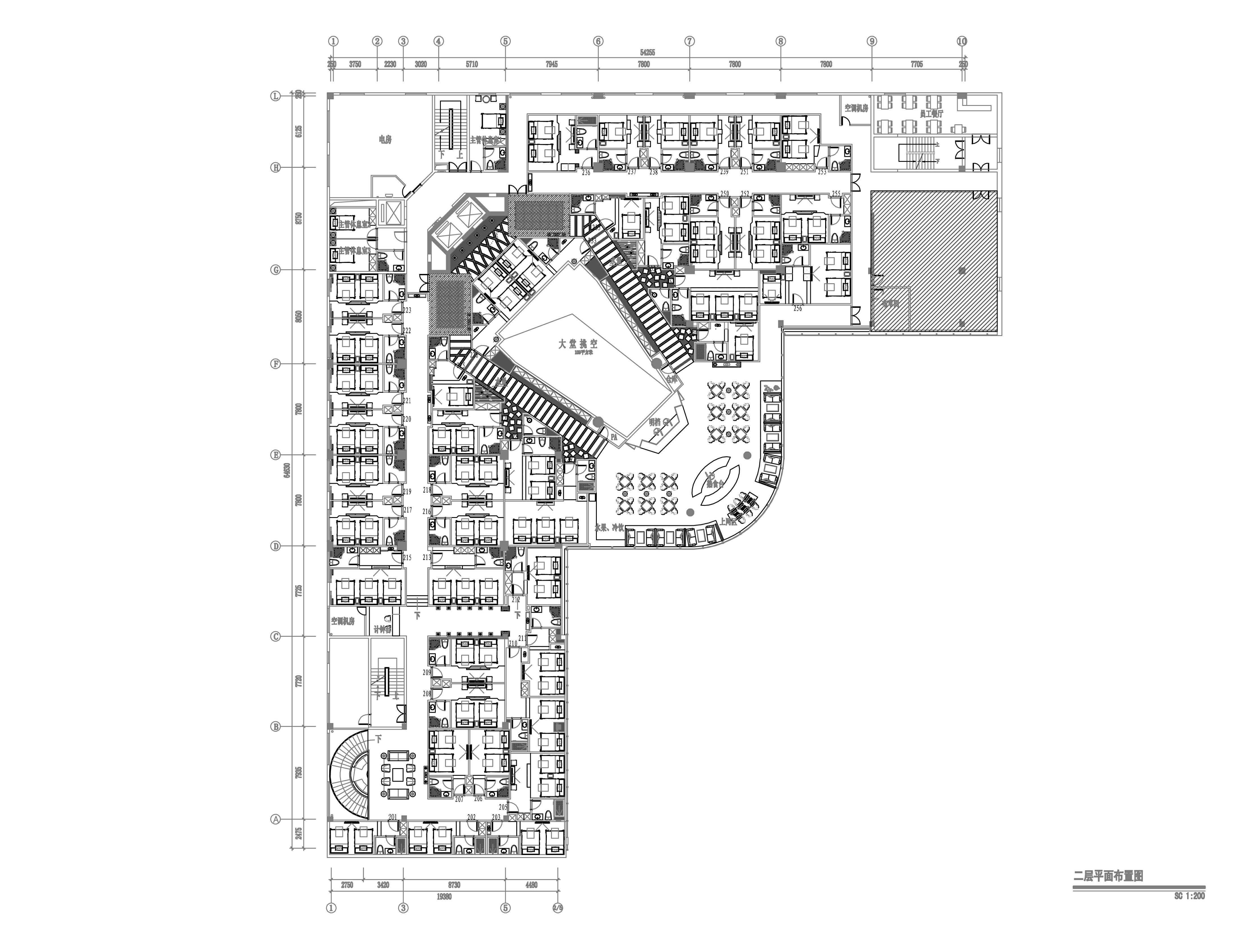 [福建]品川-铭濠泰式SPA会所装修施工图+效果图+材料表