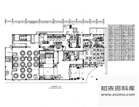 图块/节点酒店平面布置图