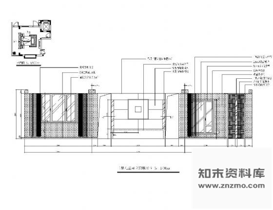 图块/节点儿童房墙面及吊顶详图