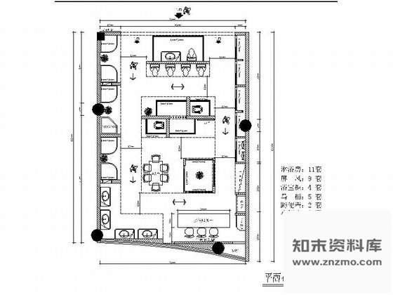 施工图赣州时尚卫浴终端展厅施工图含效果图