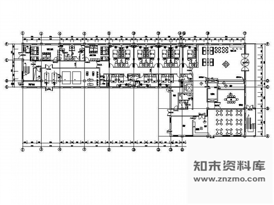 施工图北京某连锁快捷酒店装饰设计